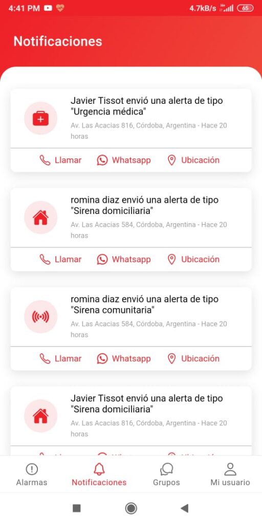 notificaciones